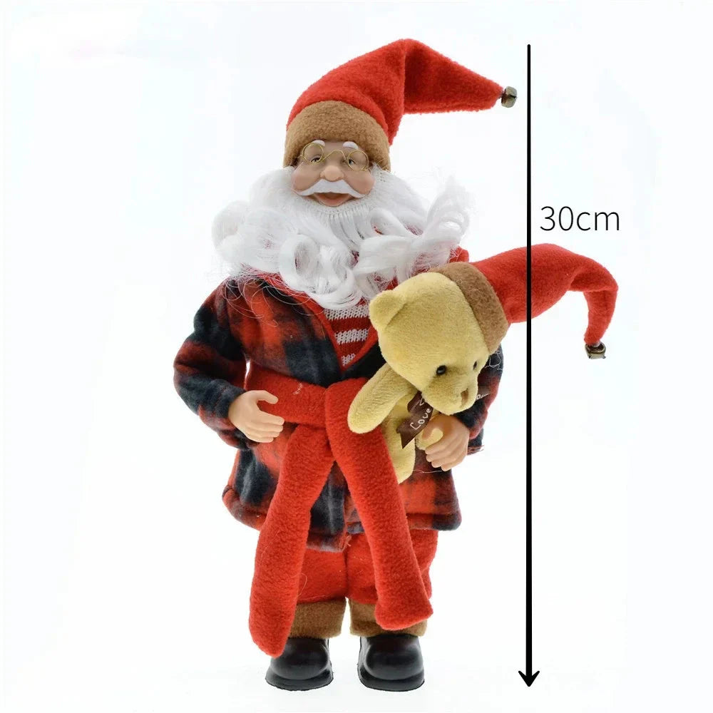 Grenzüberschreitende Weihnachten neu 45cm Weihnachtsmann Großeltern Puppe Ornamente Dekorationen Szenerie Layout