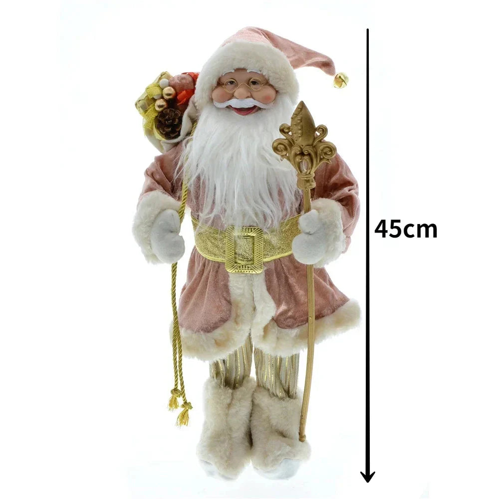 Grenzüberschreitende Weihnachten neu 45cm Weihnachtsmann Großeltern Puppe Ornamente Dekorationen Szenerie Layout
