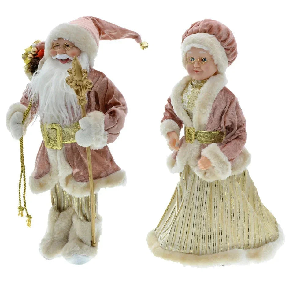 Grenzüberschreitende Weihnachten neu 45cm Weihnachtsmann Großeltern Puppe Ornamente Dekorationen Szenerie Layout