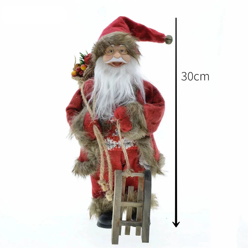 Grenzüberschreitende Weihnachten neu 45cm Weihnachtsmann Großeltern Puppe Ornamente Dekorationen Szenerie Layout