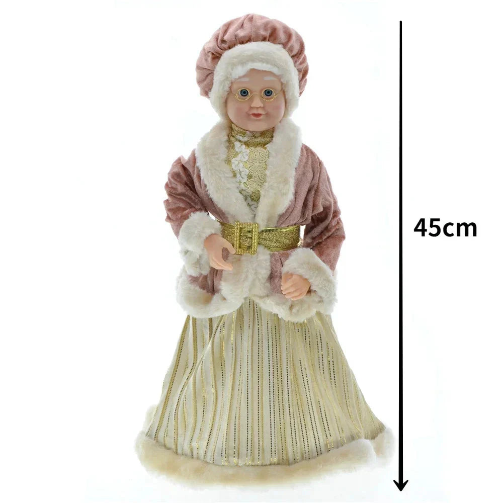 Grenzüberschreitende Weihnachten neu 45cm Weihnachtsmann Großeltern Puppe Ornamente Dekorationen Szenerie Layout