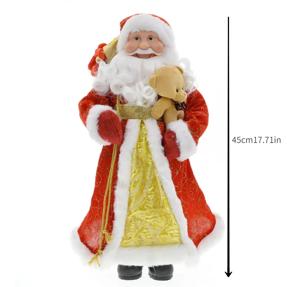 Grenzüberschreitende Weihnachten neu 45cm Weihnachtsmann Großeltern Puppe Ornamente Dekorationen Szenerie Layout