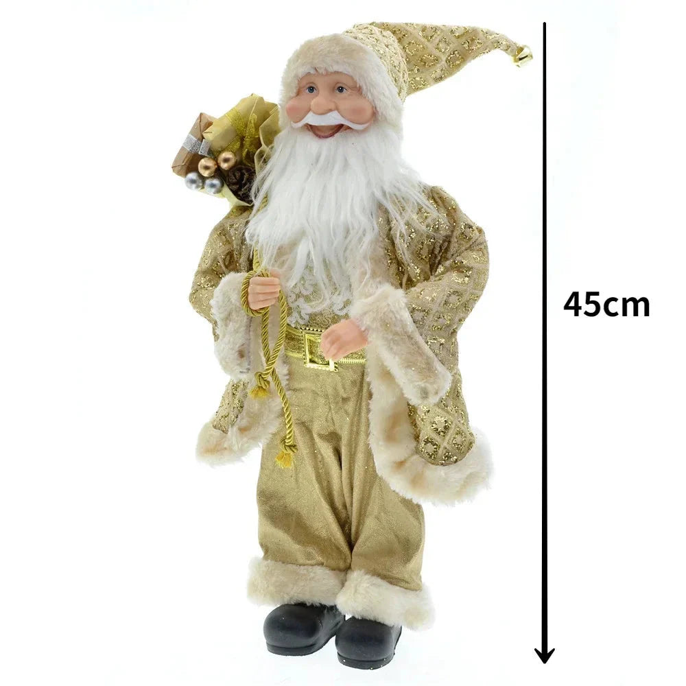 Grenzüberschreitende Weihnachten neu 45cm Weihnachtsmann Großeltern Puppe Ornamente Dekorationen Szenerie Layout