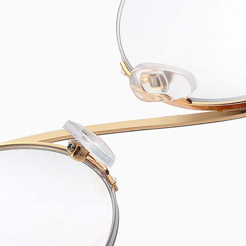 Cross Halbrand Runde Brille 95929