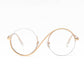 Cross Halbrand Runde Brille 95929
