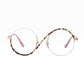 Cross Halbrand Runde Brille 95929