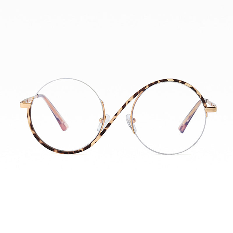 Cross Halbrand Runde Brille 95929