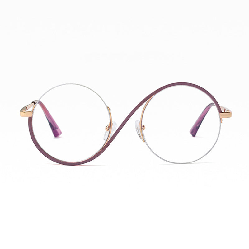Cross Halbrand Runde Brille 95929