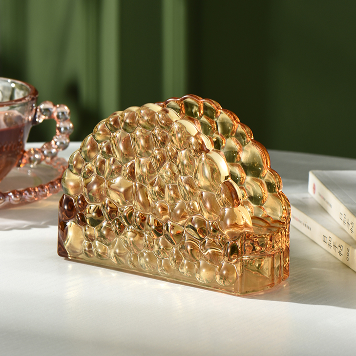 Frendorf | EleganceNap – Stilvolle Serviettenhalter aus Glas