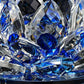 Kristall Lotusblume Figurine Zuhause Hochzeit Dekoration Glas Kunstsammlung Briefbeschwerer Büro Tisch Ornamente Souvenir Geschenke