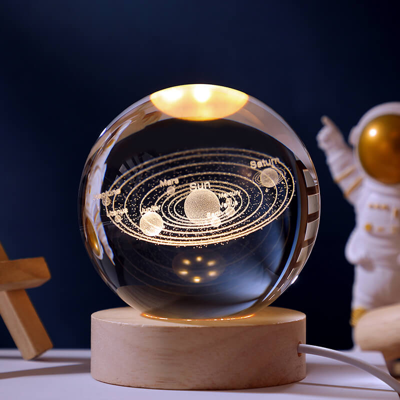 Kristallkugel Nachtlicht