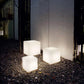 Frendorf | CubeLume Kubische Gartenleuchte | LED Außenbeleuchtung | Solarbetrieben | Stilvolles Design