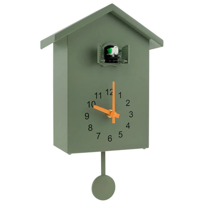 Frendorf | CuckooCharm Kuckucksuhr | Batteriebetrieben | Pendel & Vogelhaus Design | Dekoration für Wohnzimmer & Küche