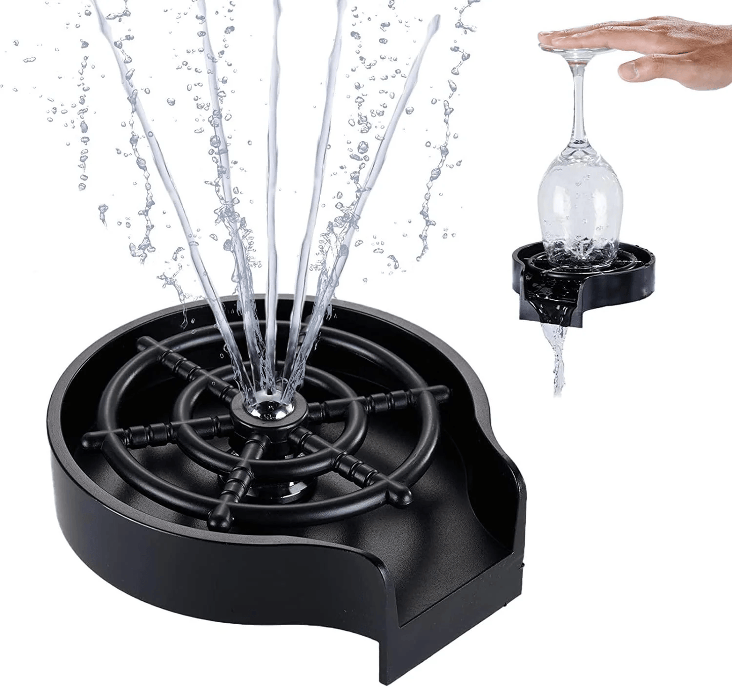 Frendorf | Automatische Bürste zum Waschen von Brillen und Tassen