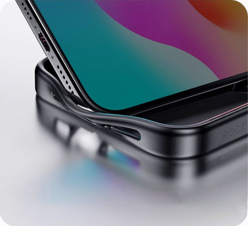 Frendorf | Benutzerdefiniertes Muster Smart NFC Tinte Bildschirm Handyhülle für iPhone 13 14 15