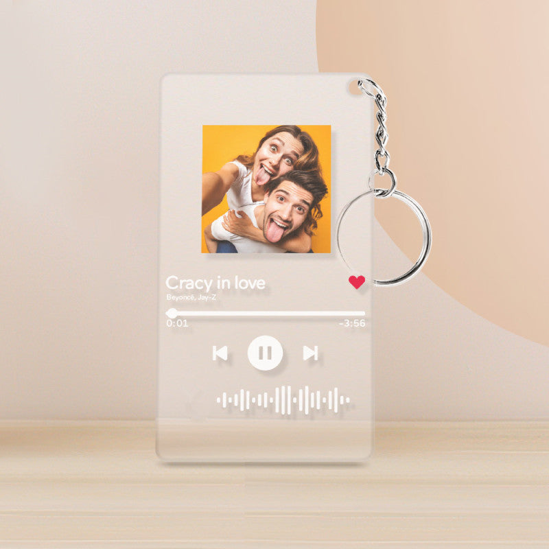 Personalisierte Musik Acrylglas