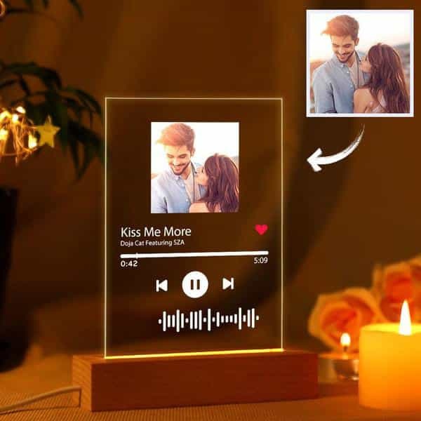 Personalisierte Musik Acrylglas