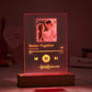 Personalisierte Musik Acrylglas
