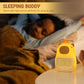 Capybara Uhr Lampe - Wiederaufladbare Digitaler Wecker mit Nachtlicht & Touch Snooze