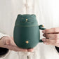 Niedlicher handgefertigter großer Reise-Kaffeebecher