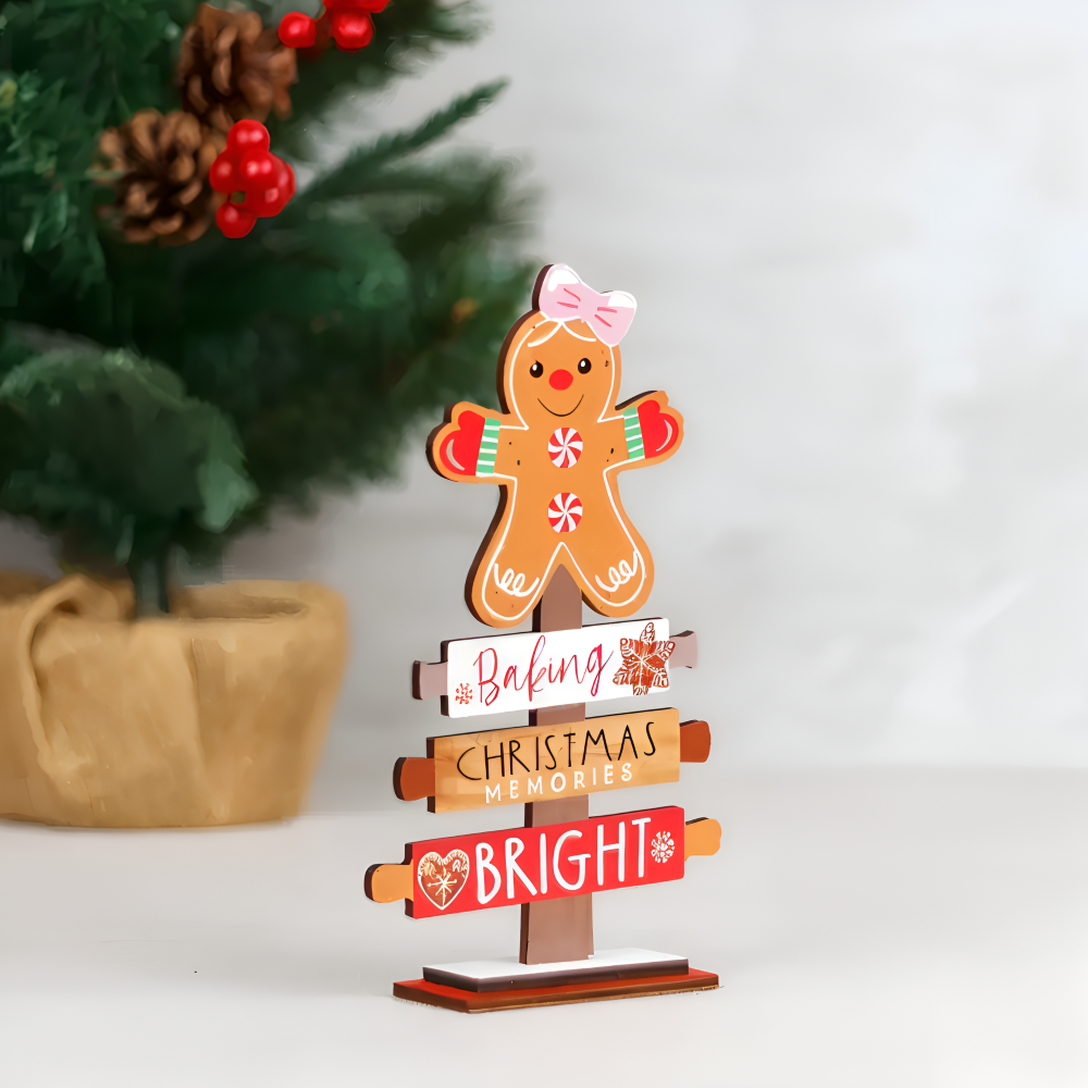 Frendorf | CutieCharms - Adorable Lebkuchenmann Weihnachten Charms Dekor
