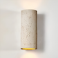 Frendorf | Zylinder Tube Wandleuchte - Wabi Sabi Stone Wall Sconce - Wandstrahler LED Beleuchtung