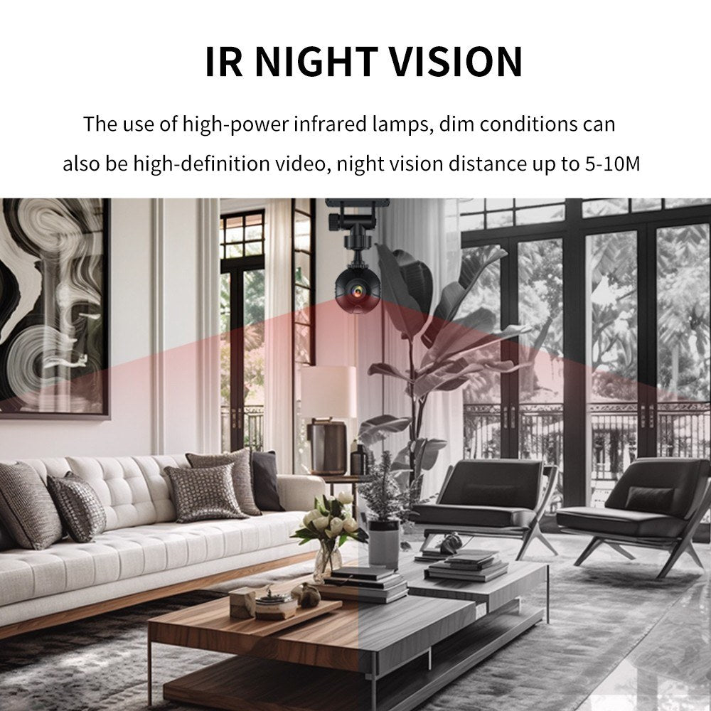 1080P Mini WiFi Smart Wireless Überwachungskamera