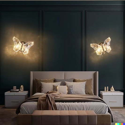 Nordic Butterfly Wandlampe