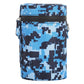 Frendorf | Camouflage Kleur Grosse Objektiv Tasche Reißverschluss Stoff Beutel Box für DSLR Kamera Objektiv, Größe: 16x10x10cm (Blau)