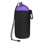 Frendorf | SLR Kamera Objektiv Tasche Mikro Einzel Objektiv Tasche Objektiv Innentasche Wasserfest Schutzcase Plus Samt Verdickung, Durchmesser: 10cm, Höhe: 18cm (Lila)