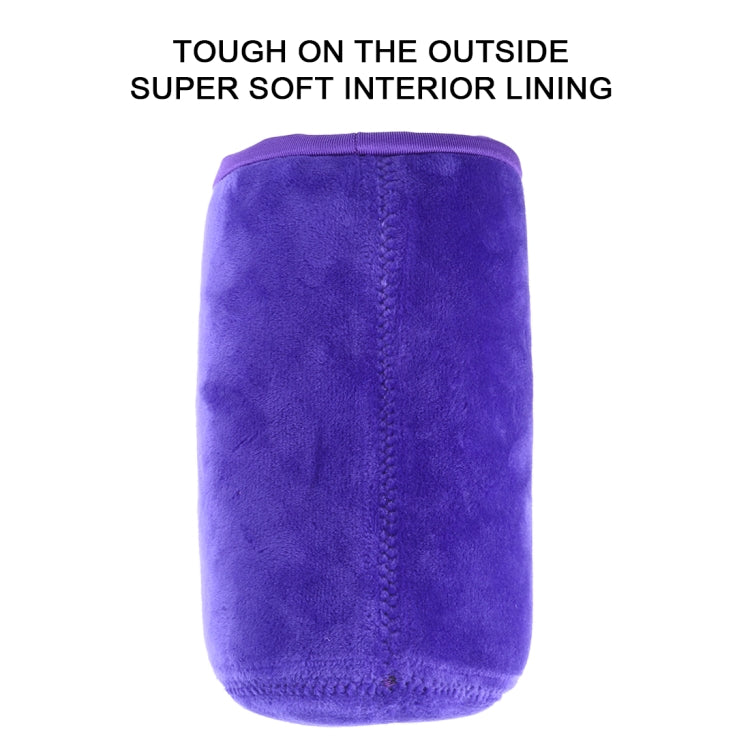 Frendorf | SLR Kamera Objektiv Tasche Mikro Einzel Objektiv Tasche Objektiv Innentasche Wasserfest Schutzcase Plus Samt Verdickung, Durchmesser: 10cm, Höhe: 18cm (Lila)
