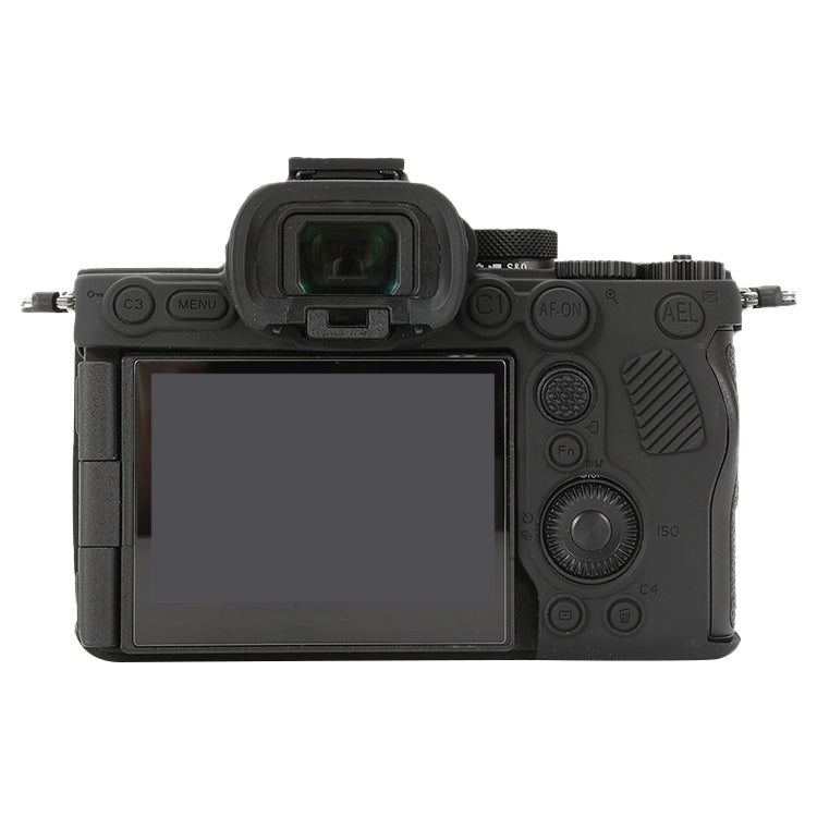 Frendorf | Voor Sony ILCE-7RM5 / Alpha 7R V Zachte Siliconen Beschermhoes (Zwart)