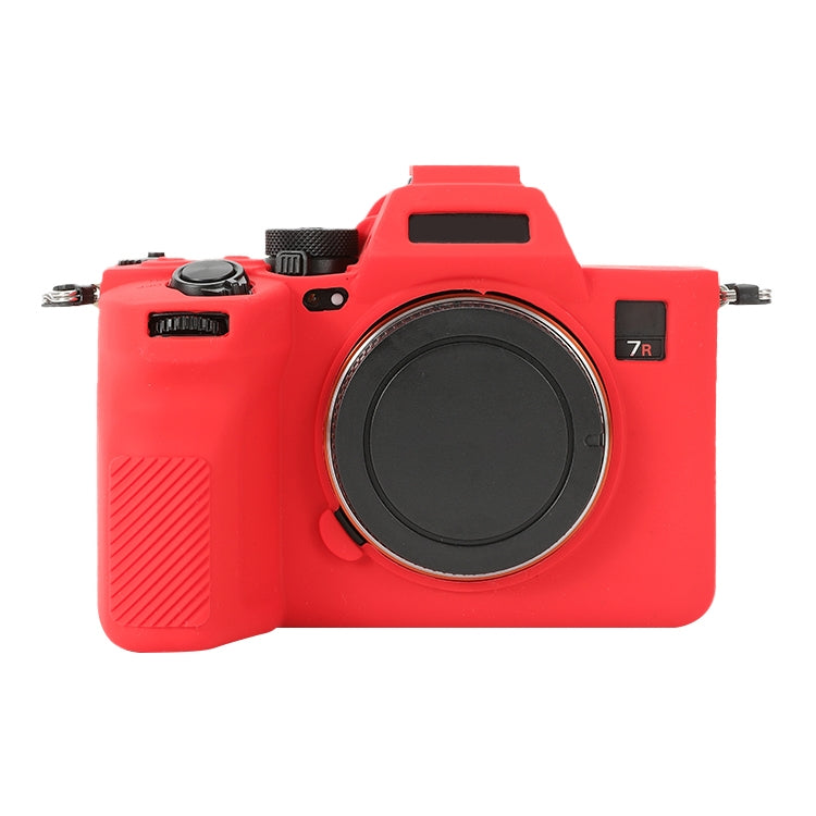 Frendorf | Für Sony ILCE-7RM5 / Alpha 7R V Weiche Silikon-Schutzhülle (Rot)