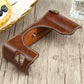 Frendorf | 1/4 inch Draad PU Leer Camera Halve Case Basis voor FUJIFILM X100V (Koffie)