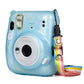 Frendorf | Glitter Power Crystal Case mit Gurt für FUJIFILM Instax mini 11 (Blau)
