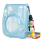 Frendorf | Glitter Power Crystal Case mit Gurt für FUJIFILM Instax mini 11 (Blau)