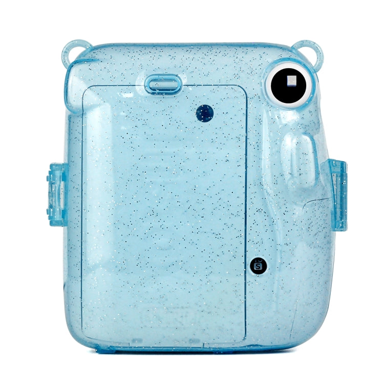 Frendorf | Glitter Power Crystal Case mit Gurt für FUJIFILM Instax mini 11 (Blau)