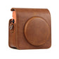 Frendorf | Volle Body PU Leren Case Camera Tas met Schouderband voor FUJIFILM instax Square SQ1 (Bruin)