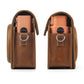 Frendorf | Volle Body PU Leren Case Camera Tas met Schouderband voor FUJIFILM instax Square SQ1 (Bruin)