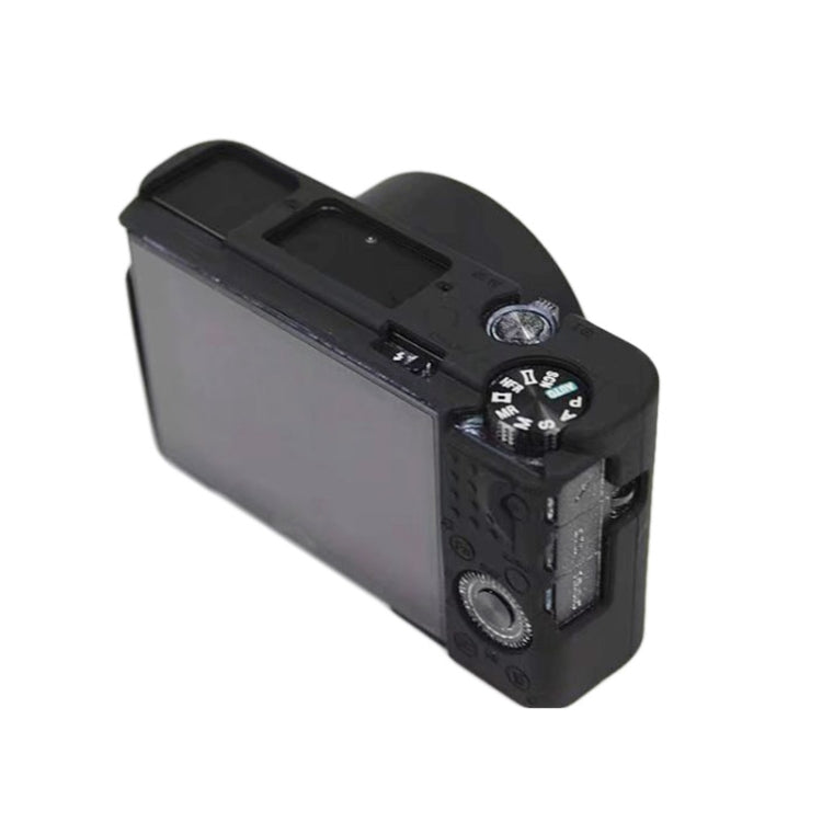 Frendorf | Weiche Silikon-Schutzhülle für Sony Cyber-Shot RX100 VII / RX100 M7 (Schwarz)