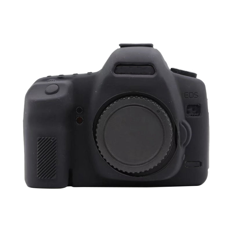 Frendorf | Für Canon EOS 5D Mark II Weiches Silikon Schutzhülle (Schwarz)