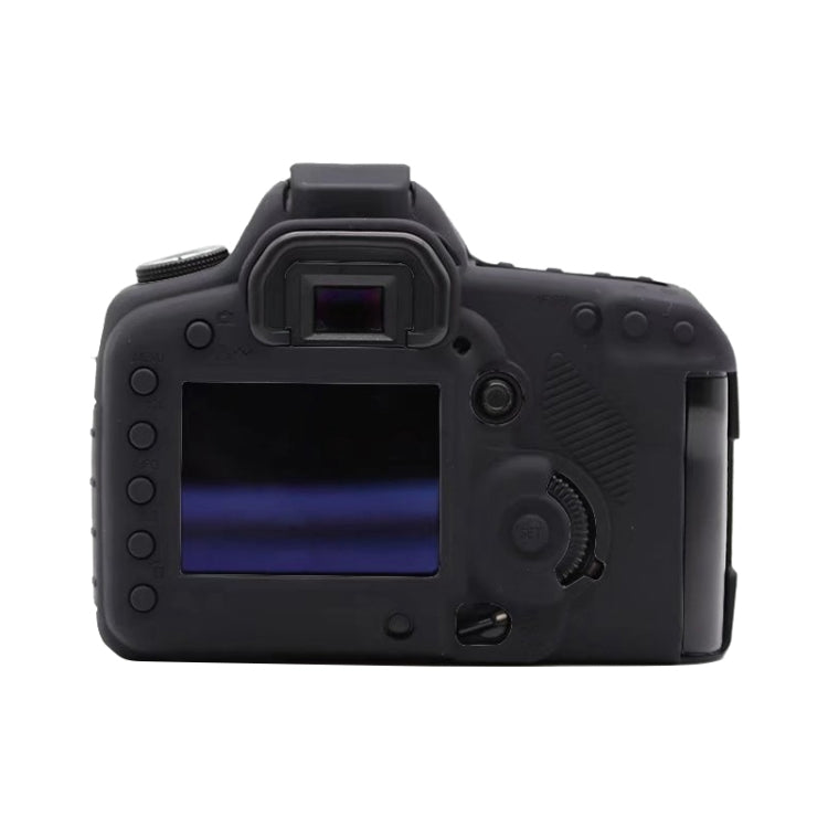 Frendorf | Für Canon EOS 5D Mark II Weiches Silikon Schutzhülle (Schwarz)