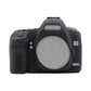 Frendorf | Für Canon EOS 5D Mark II Weiches Silikon Schutzhülle (Schwarz)