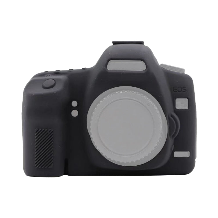 Frendorf | Für Canon EOS 5D Mark II Weiches Silikon Schutzhülle (Schwarz)