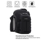 Frendorf | Für Canon EOS 5D Mark II Weiches Silikon Schutzhülle (Schwarz)