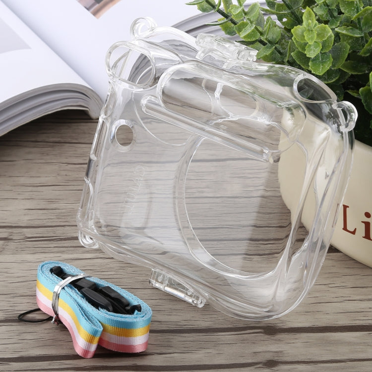 Frendorf | Beschermende Crystal Shell Case met Strap voor FUJIFILM instax mini 25 (Transparant)