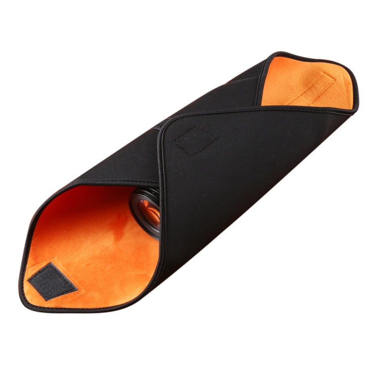 Frendorf | Honderd-voudig Katoen Fotografie Camera SLR Liner Lens Tas Verdikte Gewikkelde Katoen Plus Fluweel, Maat: 40x40cm (Oranje)