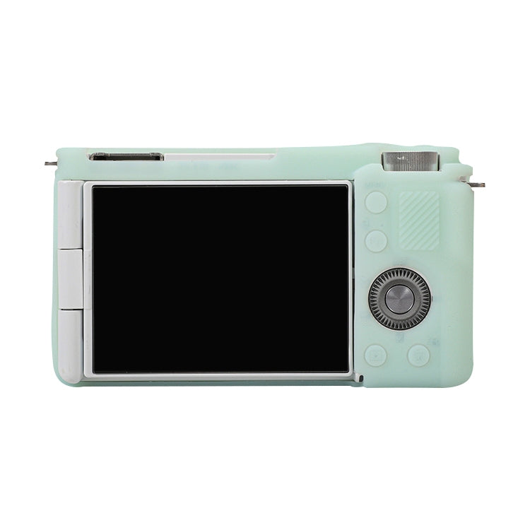 Frendorf | Für Sony ZV-E10 weiche Silikon-Schutzhülle (Hellgrün)