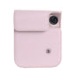 Frendorf | Für FUJIFILM instax mini 12 Vollkörper-Lederetui Kameratasche mit Tragegurt (Pink)