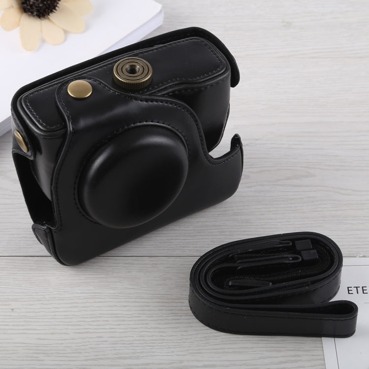 Frendorf | Volledige Body Camera PU Leren Hoes Tas met Strap voor Canon G16 (Zwart)